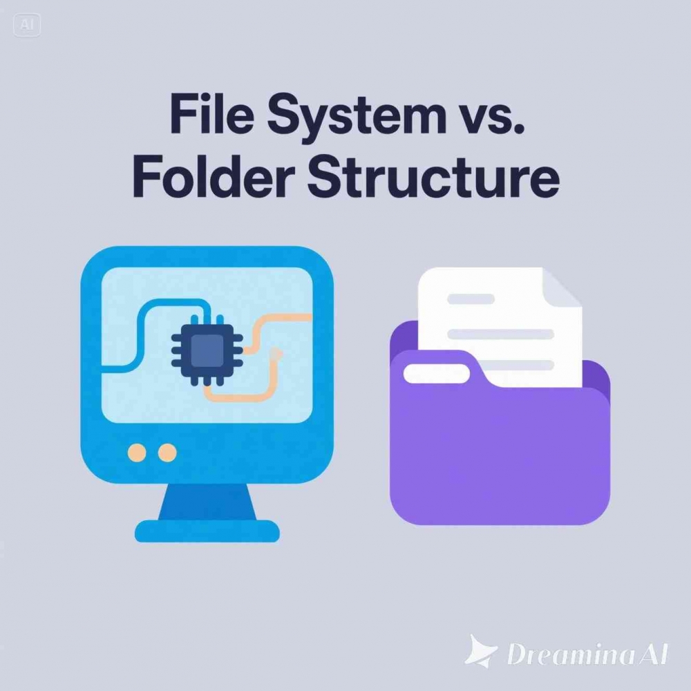 Sistem File vs Struktur Folder: Bedanya Apa dan Mana yang Mengatur Apa ...