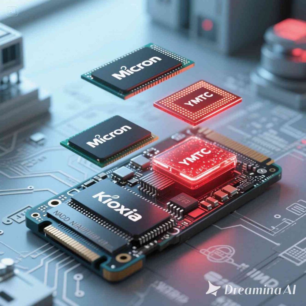 Micron,YMTC, atau Kioxia? Apa Bedanya NAND Flash Pabrikan Ini di Dalam ...