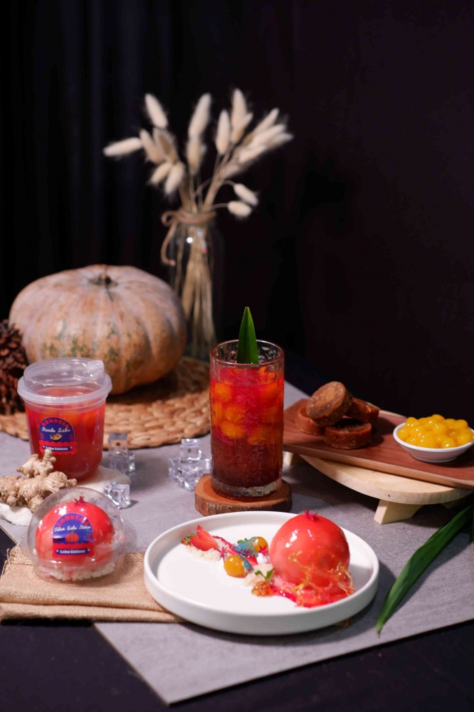 Inovasi Produk Makanan Tradisional Talam Labu Ketan dan Ronde Labu ...