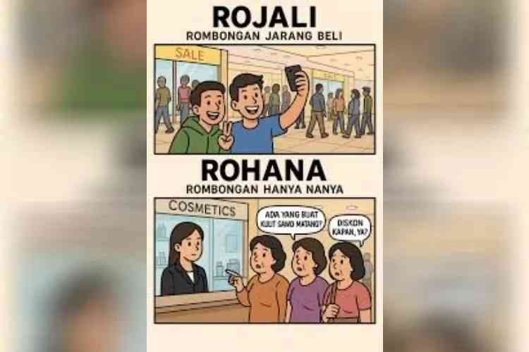 Fenomena Unik Rojali dan Rohana di Pusat Perbelanjaan Halaman 2 ...