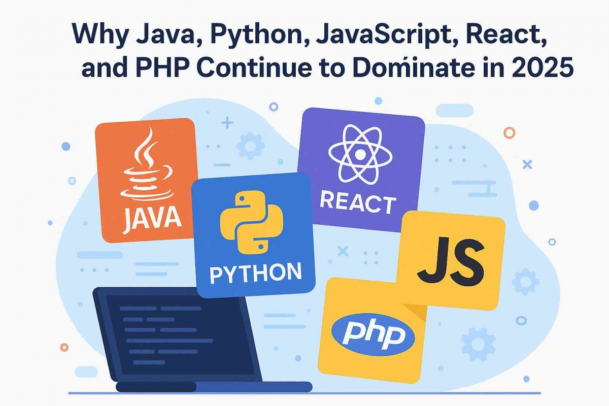 Why Java, Python, JavaScript, React, and PHP Continue to Dominate in ...