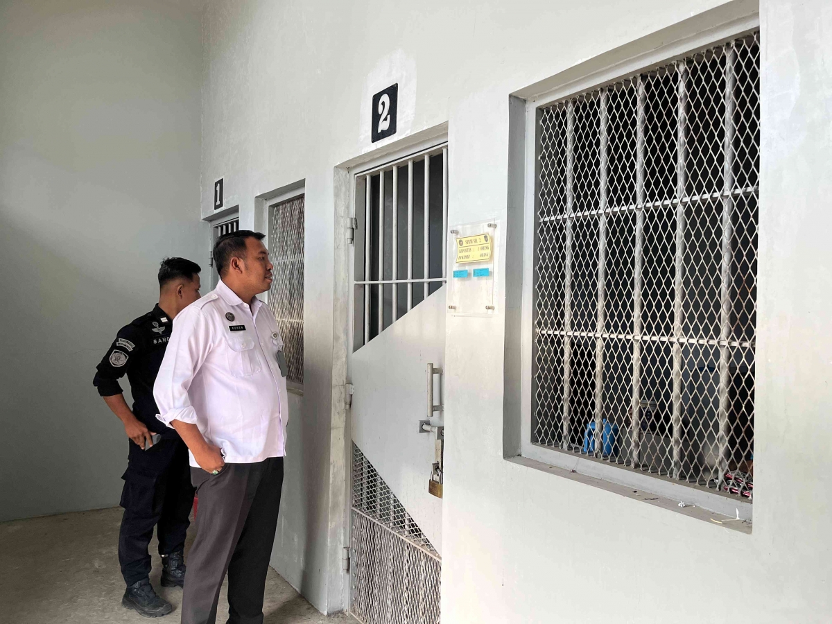 Kalapas Slawi Laksanakan Kontrol ke Straf Cells,Pastikan Keamanan dan ...