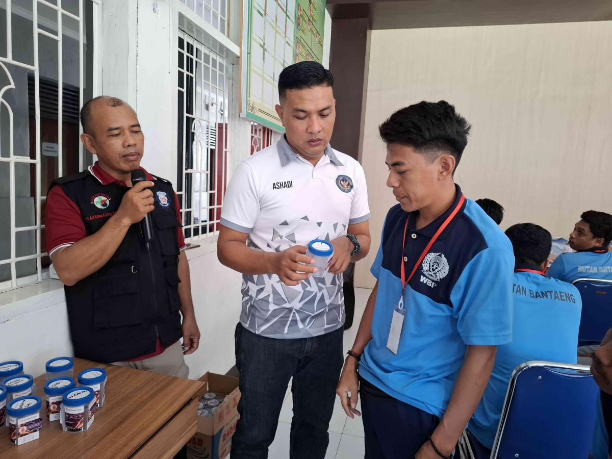 Perketat Pengawasan, Rutan Bantaeng Laksanakan Asesmen Rehabilitasi dan Tes Urin - Kompasiana.com
