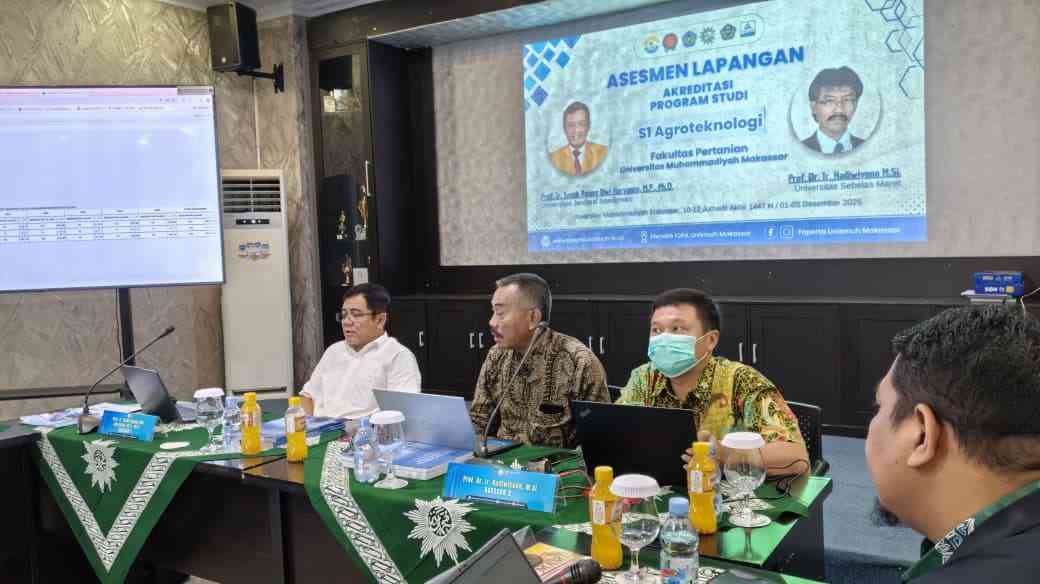 BAN PT Lakukan Asesmen Lapangan Prodi Agroteknologi Unkhair Ternate, Menuju Akreditasi Unggul