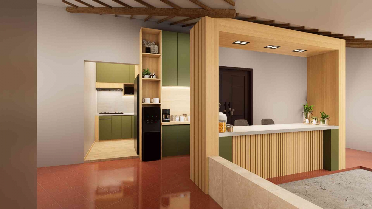Mahasiswa ISI Surakarta Membuat Desain Interior Kitchen Set Tema ...