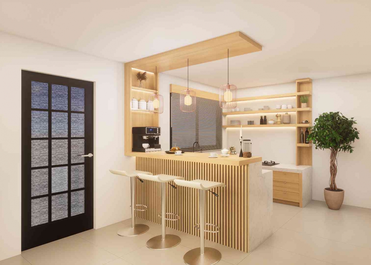 Mahasiswa Desain Interior ISI Surakarta Garap Proyek Kitchen Set di ...