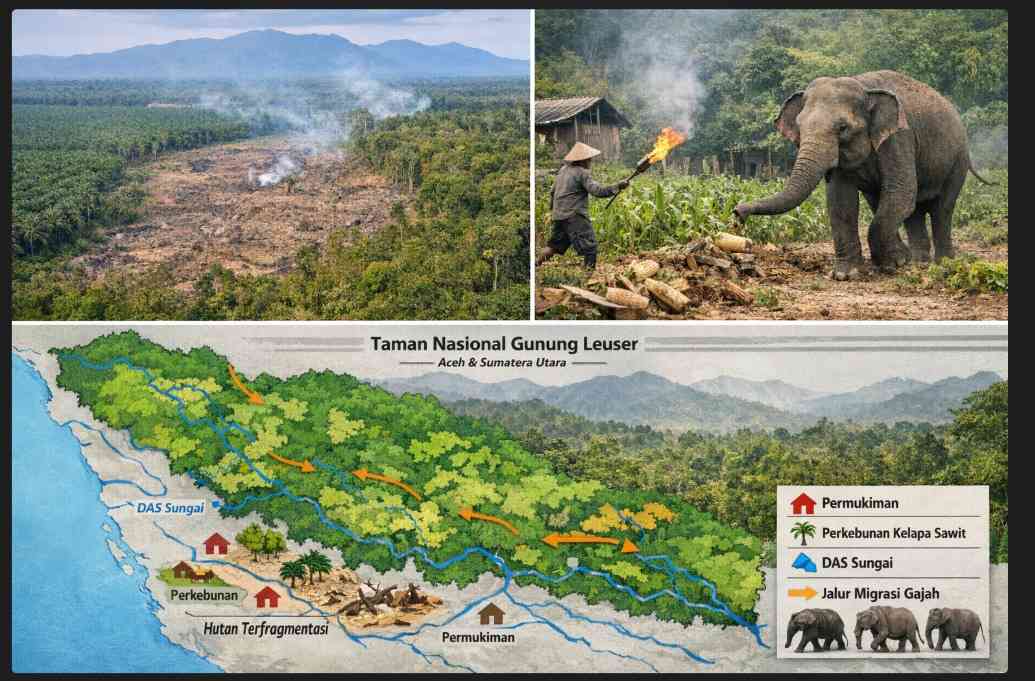Fragmentasi Hutan di Sumatera dan Dampaknya Terhadap Populasi ...