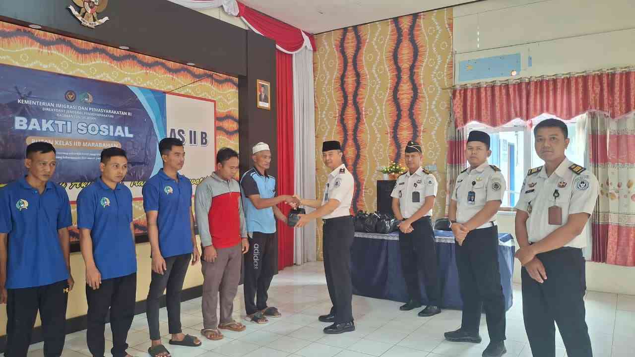 Ramadan Penuh Berkah, Rutan Marabahan Salurkan Bantuan Soisal bagi Warga  Binaan - Kompasiana.com