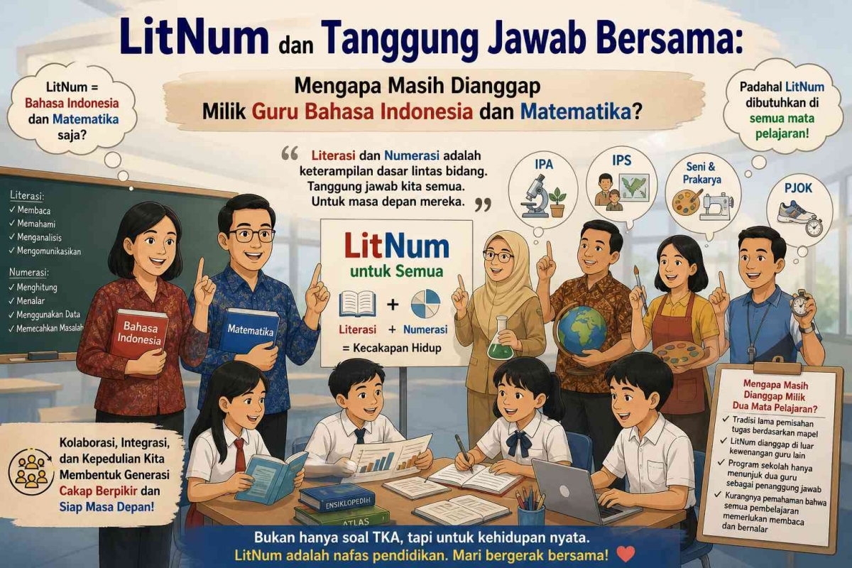 Litnum Rmp LitNum dan Tanggung Jawab Bersama: Mengapa Masih Dianggap Milik Guru ...