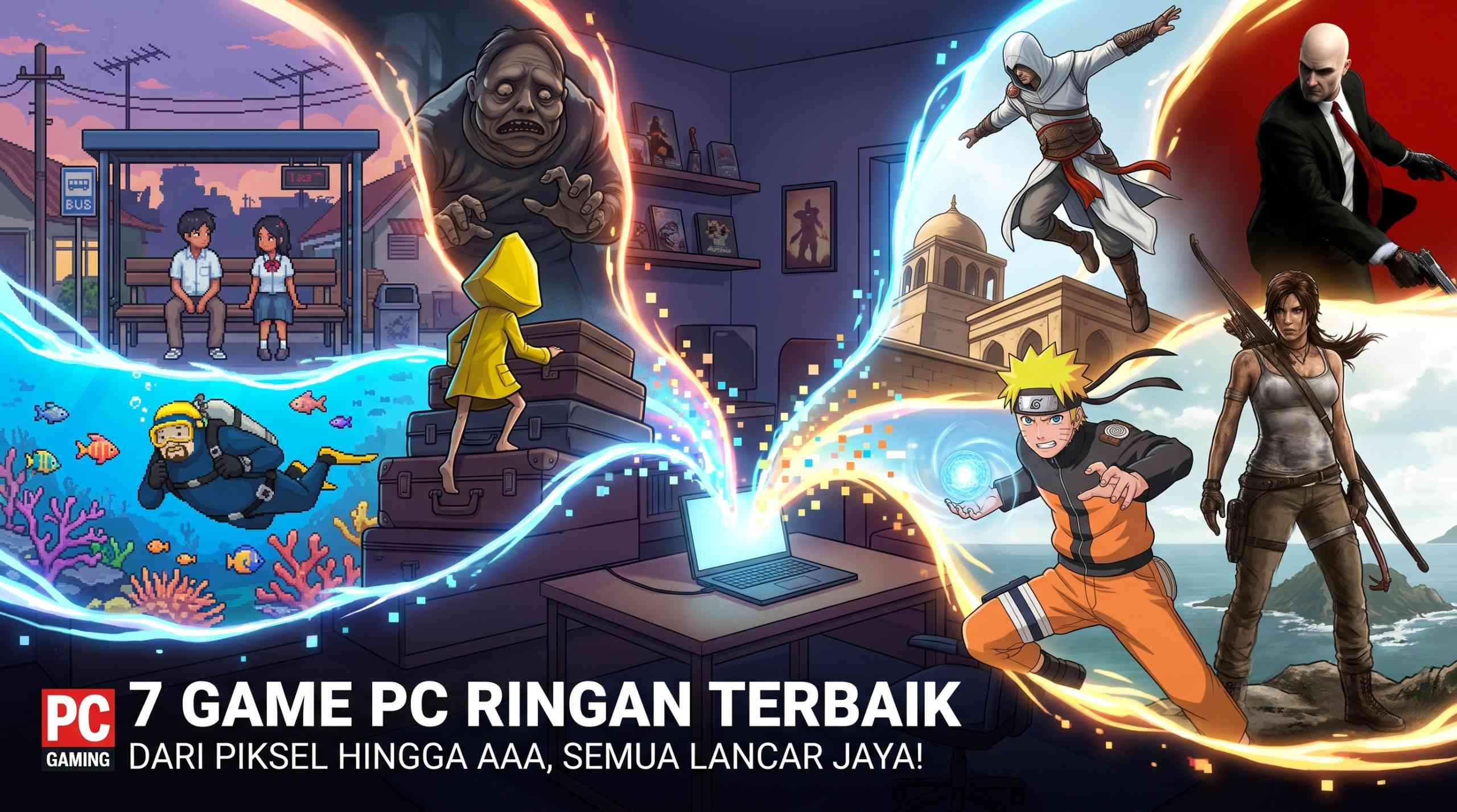 7 Game PC Ringan Terbaik: Dari Grafis Piksel Menawan Hingga Aksi AAA Kelas Berat Halaman all