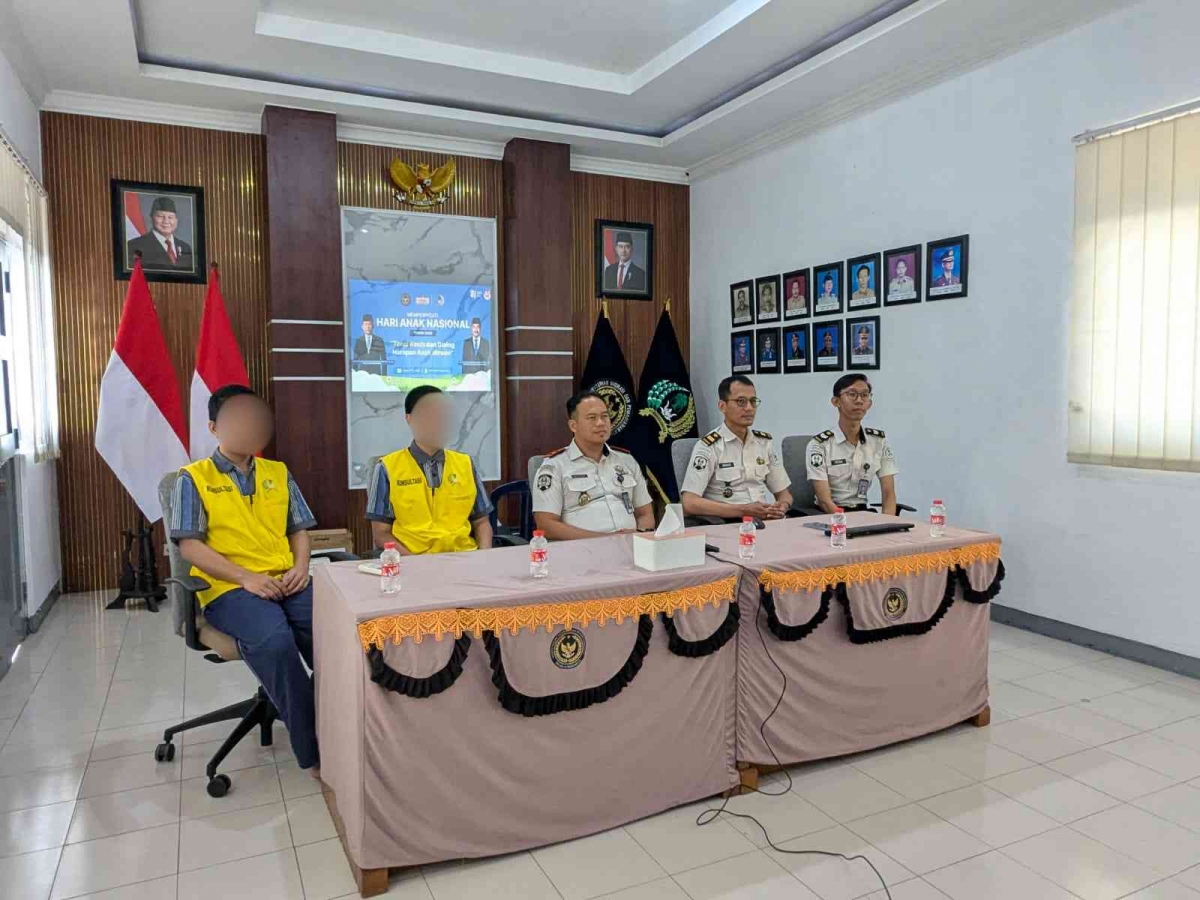 Peringati Hari Anak Nasional 2026, ABH Rutan Pekalongan Ikuti Dialog Bersama Kepala Staf Kepresidenan
