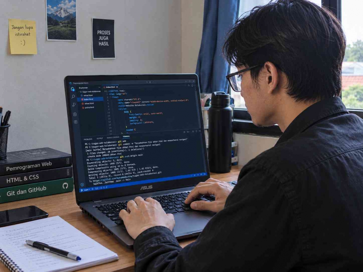 Coding 3 Tahun Memahami Add, Commit, dan Push dalam Praktik Coding Kolaboratif Halaman ...
