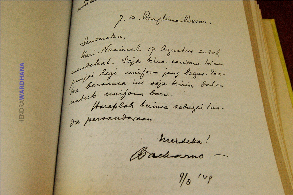 Surat Soekarno untuk Sudirman yang Menampar Pemimpin  Surat Soekarno untuk Sudirman yang Menampar Pemimpin