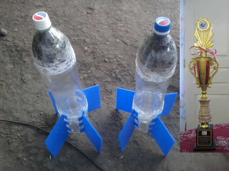  Cara  Membuat  Roket  Air Dari Botol Aqua Membuat  Itu