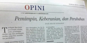 Kompasianer Berbagi Tips Menulis Opini Di Surat Kabar