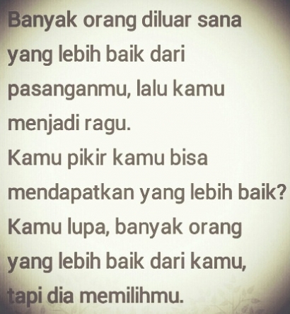 Telah Lama Ku Tahu Engkau Punya Rasa Untukku : Aku hanyalah daun yang