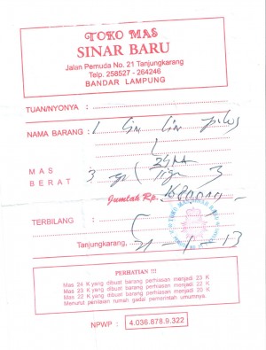 Ditipu Toko Mas Sinar Baru oleh Hisna Cahaya - Kompasiana.com Ditipu Toko Mas Sinar Baru oleh Hisna Cahaya - Kompasiana.com