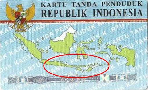 Miris Peta Indonesia Salah Ktp Oleh Dony Purnomo Gambar