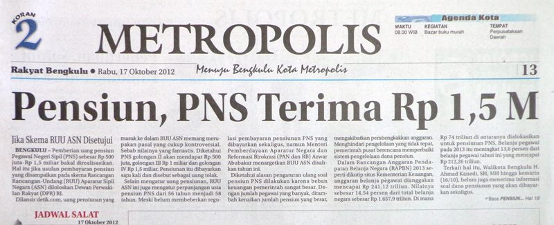 Ruu Asn Benarkah Pesangon Pensiun Pns 1 5 Milyar Kompasiana Com