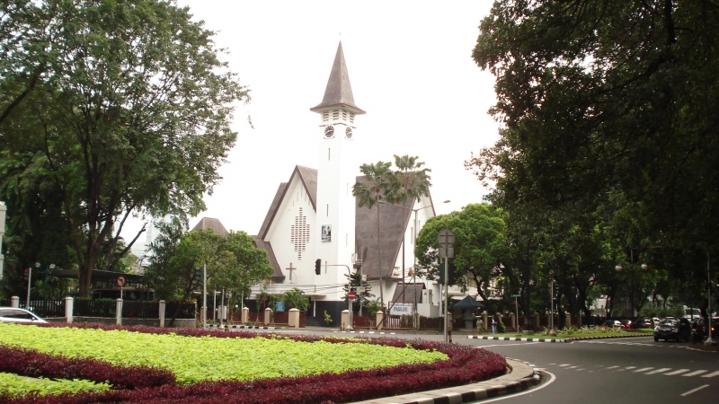 Gereja Paulus Nassau Kerk Arsitektur Gaya Art Deco Yang Elegan