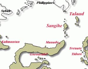 Letak Sangihe-Talaud
