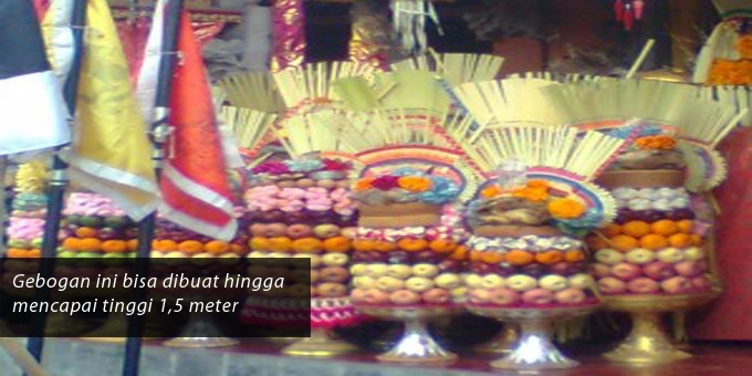 'Gebogan', Perwujudan Rasa Terima Kasih oleh Ngurah Belayu 'Gebogan', Perwujudan Rasa Terima Kasih oleh Ngurah Belayu