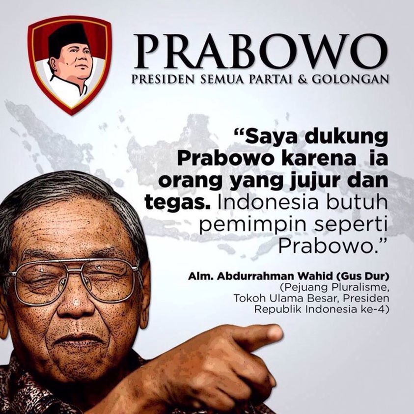 Prabowo Membual Didukung Gus Dur Jadi Presiden 2014 oleh  Prabowo Membual Didukung Gus Dur Jadi Presiden 2014 oleh