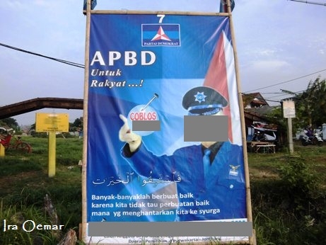 Menerka Makna Bahasa Spanduk Para Caleg Kompasiana Com