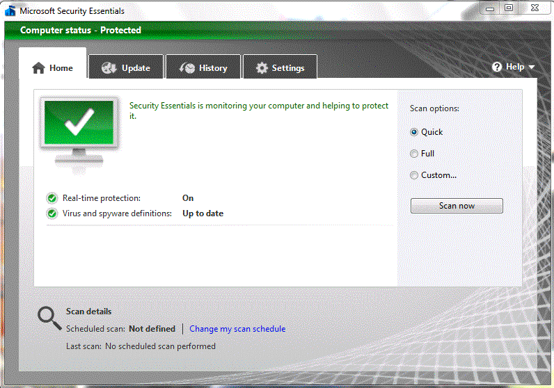 microsoft security essentials will not update microsoft security essentials will not update
