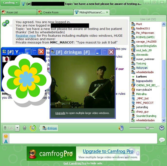 Gay camfrog capture