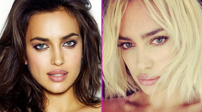 Ganti Warna  Rambut  Blonde  Irina Shayk Makin Seksi oleh  Ganti Warna  Rambut  Blonde  Irina Shayk Makin Seksi oleh