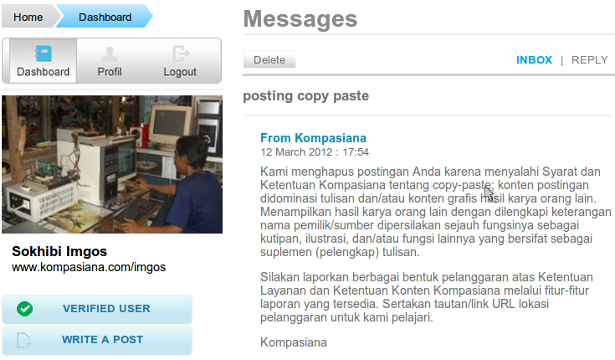 Benarkah Tulisan Saya Hasil Copy-Paste? Halaman 1 - Kompasiana.com