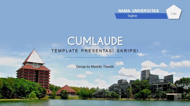 Panduan Cara Membuat Slide Presentasi Sidang Skripsi Halaman