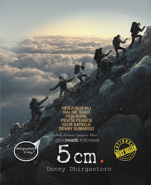 alur cerita novel 5 cm