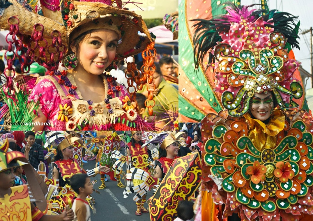 Megahnya Nusantara dalam Warna warni Karnaval Jogja Megahnya Nusantara dalam Warna warni Karnaval Jogja