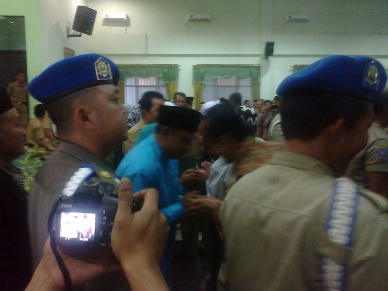 Ribuan Tamu Undangan Hadiri Halal Bihalal Di Pendopo