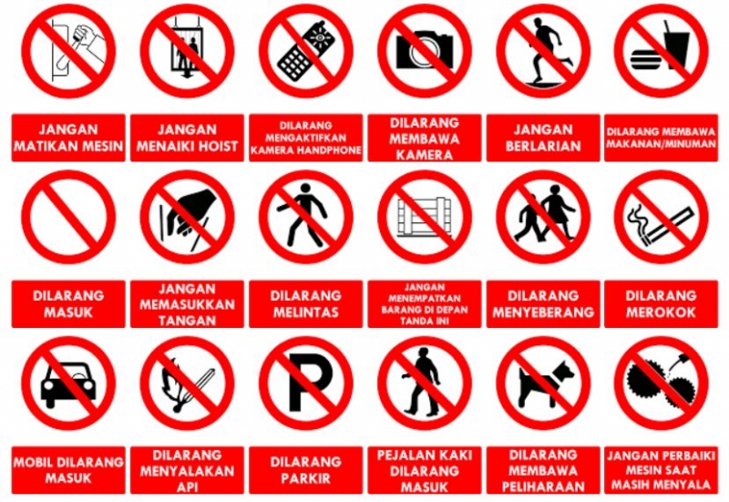 Logo Simbol Dilarang Masuk Tanpa Kebenaran