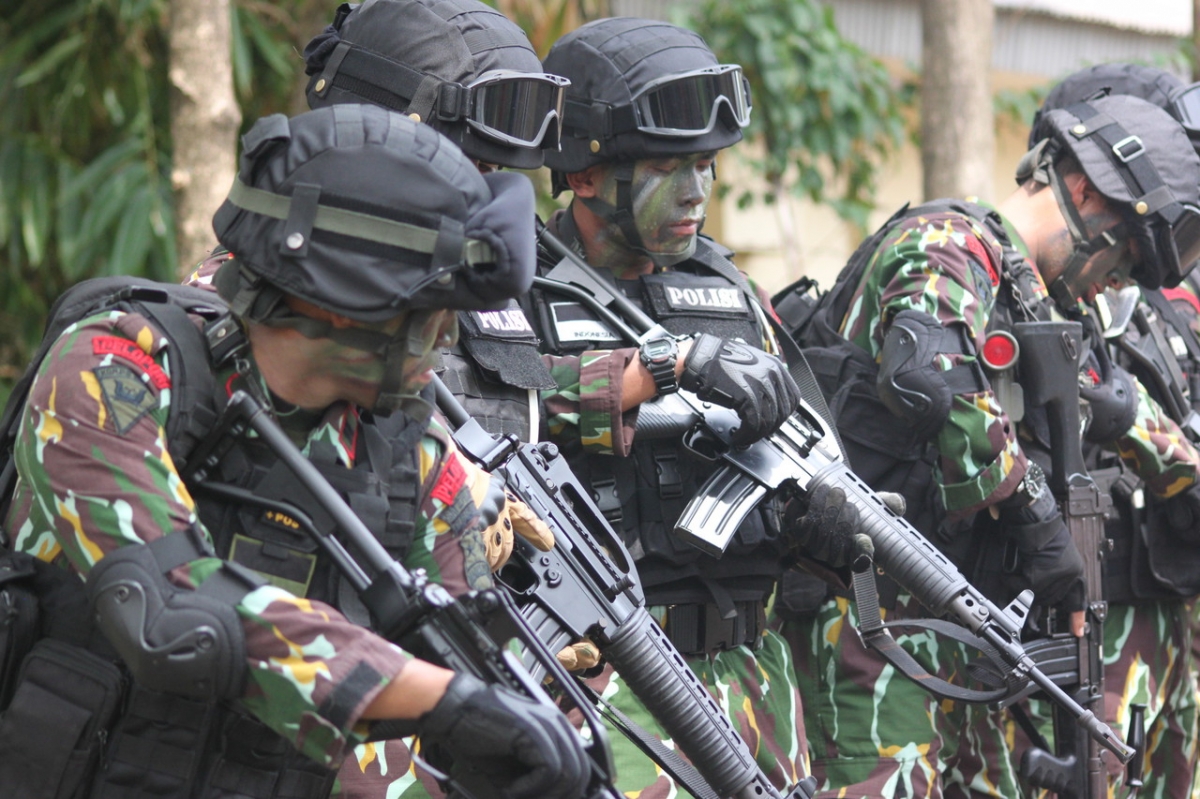 Kembalinya Seragam  Loreng Resimen Pelopor Brimob  Kembalinya Seragam  Loreng Resimen Pelopor Brimob