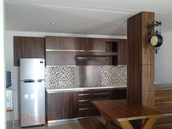 kitchen set dengan cooker hood