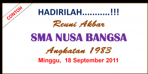 Penggunaan Kata Angkatan Dan Lulusan Pada Media Informasi