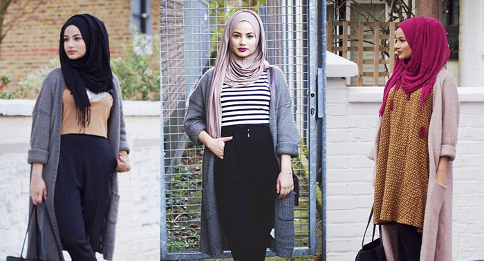 Style Guide 4 Cara Padu Padan Kardigan Wol Stylish Ala Hijab Hills