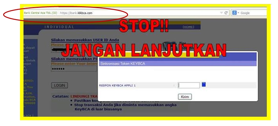 Mempertanyakan Sinkronisasi Token Bca Kompasiana Com
