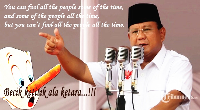 Prabowo Siapa Menabur Angin Akan Menuai Badai Kompasiana Com