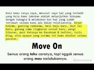 Sulit Move On Kompasiana Com