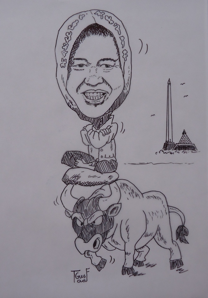 Gambar  Karikatur Pahlawan  Indonesia Hitam  Putih  Ideku Unik  Gambar  Karikatur Pahlawan  Indonesia Hitam  Putih  Ideku Unik