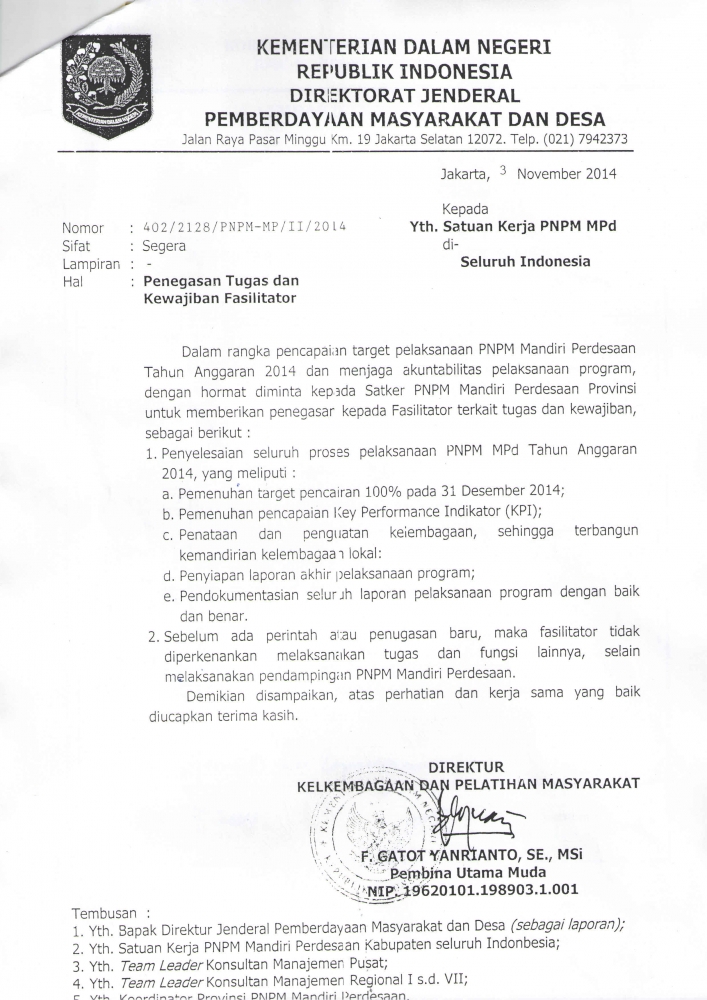 Membaca Sikap Ditjen Pmd Dalam Trasisi Pnpm Ke Uu Desa