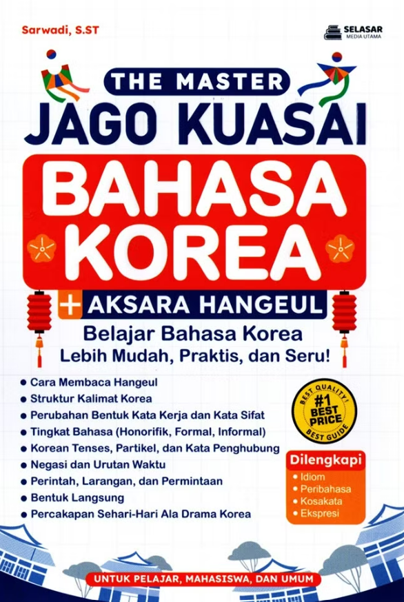 The Master Jago Kuasai Bahasa Korea + Aksara Hangeul